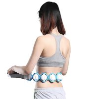 Роликовый массажер для шеи и спины Multi functional HX-8866 massager Ленточный массажер-лента massger thread Body Massage Roller Rope