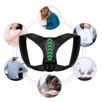 Фіксуючий коректор правильної постави Back Belt, Корсет для корекції і вирівнювання спини і плечей, бандаж, жилет для хребта на липучках