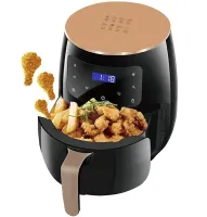 Безмаслянная аэрофритюрница мультипечь Air Fryer Extra Large Capacity ZP-085 7.5 л 3200W з регулюванням температури, фритюрниця з функцією аерогрилю