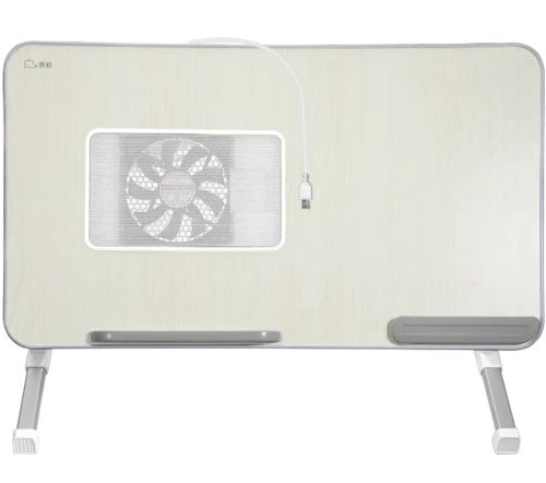 Складаний стіл трансформер для ноутбука NoteBook Cooling Table A9 з функцією охолодження, портативна охолоджуюча підставка з USB-вентилятором А9, A-9 