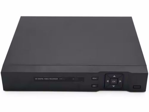 Провідний відеореєстратор DVR UKC CAD 1216 AHD 16 канальний, мережевий IP реєстратор на 16 камер для відеоспостереження та управління камерами Чорний