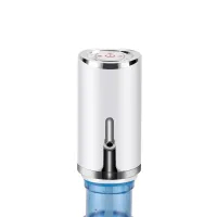 Автоматична помпа диспенсер для пляшки питної води Water Dispenser XL-145 Біла, акумуляторний електричний насос дозатор на бутель кулера