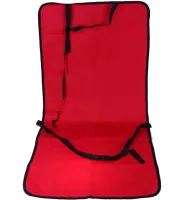 Автомобильная накидка на автомобильное сиденье для животных Pet Seat Cover Paws, Водонепроницаемый чехол от царапин собак и кошек в машину Красная