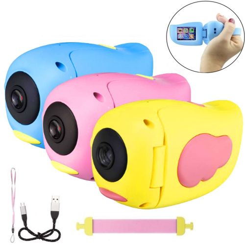 Дитяча відеокамера Smart Kids Video Camera DV-A100, Цифрова міні камера пташка з фото відео зйомкою, фотоапарат 2 " з творчою студією та іграми