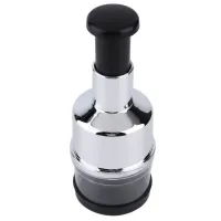 Ручний прес подрібнювач Onion Vegetable Food Chopper SF-462 для подрібнення цибулі та часнику з кришкою, Чеснокодавка чоппер з нержавіючої сталі