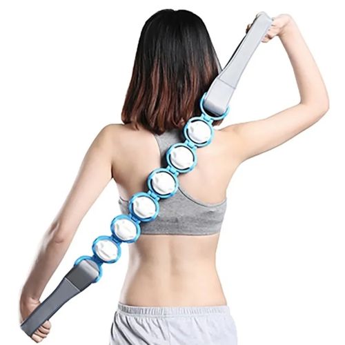 Роликовый массажер для шеи и спины Multi functional HX-8866 massager Ленточный массажер-лента massger thread Body Massage Roller Rope