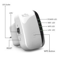 Бездротовий Wi-Fi Repeater LV-WR31-36 ретранслятор мережі 300 Мбіт / сек, 2dBi, WLAN підсилювач сигналу роутера, ретранслятор, розширювач діапазону