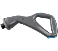 Бездротова щітка для прибирання Hurricane Muscle Scrubber 4 насадкия, акумуляторна чистяча щітка від USB з насадками для чищення поверхонь сіра
