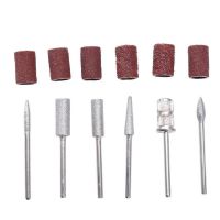 Фрезер-ручка 20000 оборотів/хв Bucos Nail Drill ZS-100 для апаратного манікюру і педикюру фрейзер для полірування 6 в 1, + набір фрез Рожевий