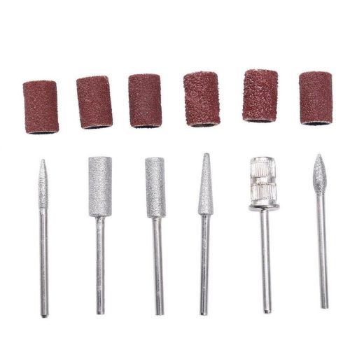 Фрезер-ручка 20000 оборотів/хв Bucos Nail Drill ZS-100 для апаратного манікюру і педикюру фрейзер для полірування 6 в 1, + набір фрез Рожевий