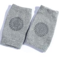 Антискользящие детские наколенники для ползанья Children Thicken Knee Protector защитные наколенники с силиконом от синяков и ушибов из хлопка