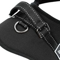 Нейлонова шлейка для собак Sports Dog Harness Set нагрудний регульований ремінь для тварин, повідець жилет з грудним обхватом для вигулу собак