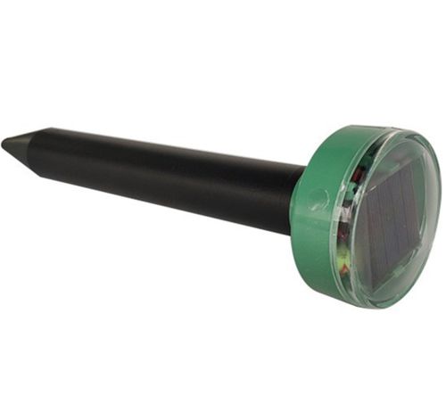 Відлякувач кротів на сонячній батареї Effectively Repels Garden Pro акумуляторний ультразвуковий прилад кротовідпугіватель гризунів і комах