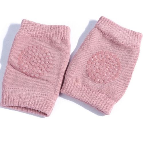 Антискользящие детские наколенники для ползанья Children Thicken Knee Protector защитные наколенники с силиконом от синяков и ушибов из хлопка