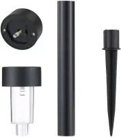 Уличный ландшафтный светильник Solar Lawn Lamp SB-1S на солнечной батарее 32 см, Садовый грунтовый фонарь F-7226-1 для подсветки дорожек и газонов