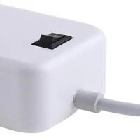 Сетевое зарядное устройство USB Desktop Charger 20W на 6 портов с выключателем, Зарядка адаптер для зарядки телефонов на 6 разъемов от сети Белый