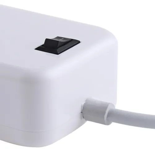 Сетевое зарядное устройство USB Desktop Charger 20W на 6 портов с выключателем, Зарядка адаптер для зарядки телефонов на 6 разъемов от сети Белый