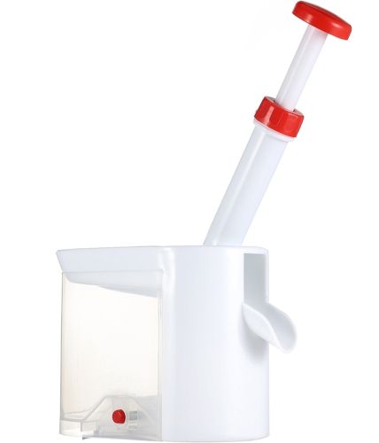 Машинка удаления косточек из вишни Gstore Helfer Hoff WB-1260 ручная вишнедавка, отделитель вишневых косточек, Вишнечистка Cherry seed с контейнером