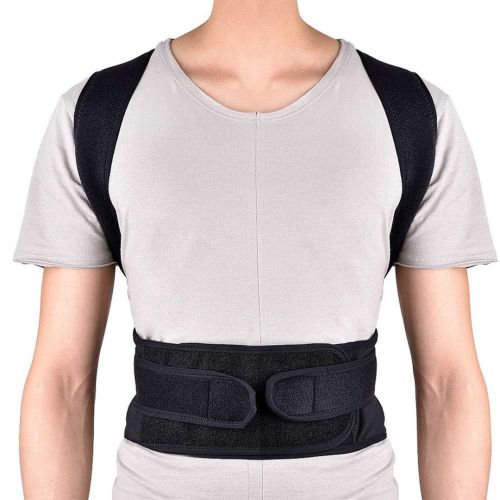Фіксуючий коректор правильної постави Back Pain Need Help грудопоперековий корсет для вирівнювання спини і плечей, бандаж, жилет пояс для хребта