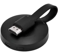Бездротовий Wi-Fi HDMI приймач адаптер Chromecast MiraScreen G2 мультимедійний медіаплеєр з вбудованим WiFi модулем з телефону на телевізор Чорний