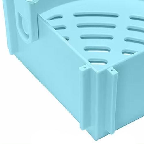 Настенная угловая полка подставка Triangle Shelves LY-572 для ванных принадлежностей на присосках, Навесная полочка для мыла и шампуней в ванную