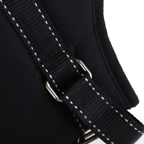 Нейлонова шлейка для собак Sports Dog Harness Set нагрудний регульований ремінь для тварин, повідець жилет з грудним обхватом для вигулу собак