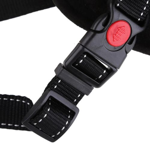 Нейлонова шлейка для собак Sports Dog Harness Set нагрудний регульований ремінь для тварин, повідець жилет з грудним обхватом для вигулу собак