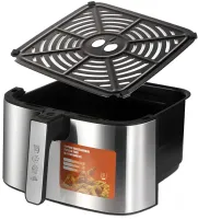 Аерофритюрниця мультипіч Bitek BT-5384 Air Fryer 12л 4600W безмасляна фритюрниця з LED дисплеєм, таймером і регулюванням температури 10 програм
