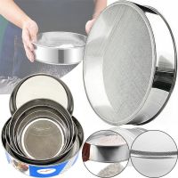 Набір сито Round Strainer A-Plus BP-1262 для просіювання борошна і цукрової пудри сита різного діаметру 6 шт для просівки какао з нержавіючої сталі