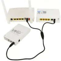 Джерело безперебійного живлення ДБЖ UPS WGP103-5912 для роутера 5V 9V 12V, бесперебойник для модему Power Bank для захисту від нестабільного живлення