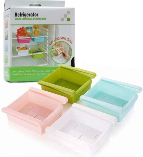 Выдвижной контейнер для хранения продуктов в холодильнике Refrigerator Multifunctional Strorage Box, Подвесной дополнительный ящик в холодильник