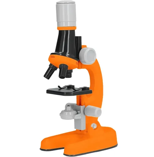 Дитячий мікроскоп Scientific Microscope OEM 1013A - 1 з зумом 1200х для наукових досліджень Лабораторія HA - 148 зі збільшенням і набором для дослідження