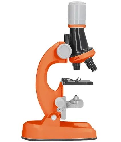 Дитячий мікроскоп Scientific Microscope OEM 1013A - 1 з зумом 1200х для наукових досліджень Лабораторія HA - 148 зі збільшенням і набором для дослідження