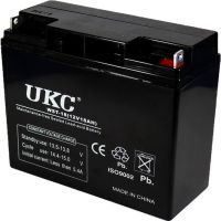 Універсальний акумулятор UKC 12V 18Ah WST-18 (Акумуляторна батарея 12В 18Ач)