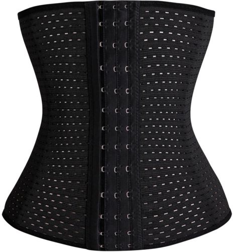 Стягуючий корсет Красива Талія для схуднення Abdomen Waistband коригувальний, моделюючий жіночий пояс для корекції талії під одяг Чорний
