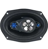 Автомобільні колонки акустика Boschmann Bm Audio WJ1-S99V4 500W в авто 2 шт, овальні 4-х смугові динаміки Бошман в машину, Автоакустика чорні