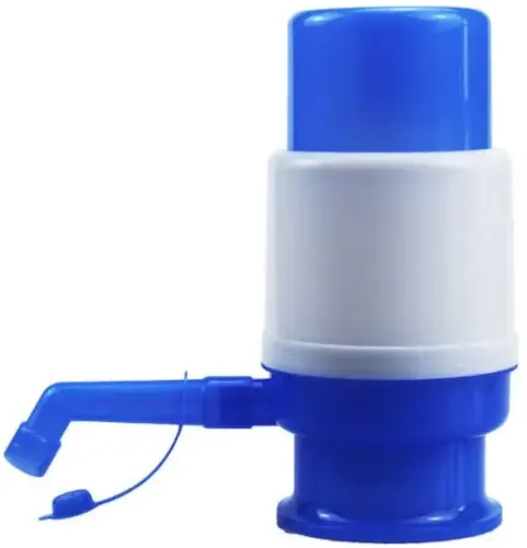 Механічна помпа насос для питної води Drinking Water Pump WL-03 на бутель з водою, ручна помпа дозатор для подачі води на пляшку ОМ-Х691 синя