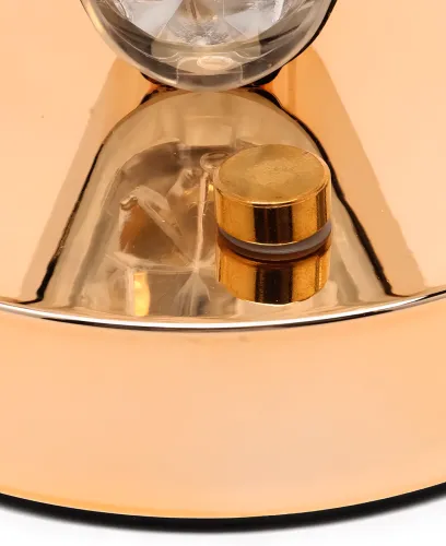 Настільна лампа-нічник Star Table Light PC-8207 сенсорний нічник зірка, світлодіодна лампа світильник із кристалами на акриловій підставці 3 режими