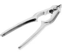 Кухонный орехокол Nut Cracker AND 198 2 в 1 для чистки и раскалывания скорлупы ореха, миндаля, каштана 14×5 см ручная открывалка для морепродуктов