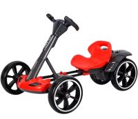 Дитячий електрокарт машинка Bambi M6072 до 30 кг з пультом, Електромобіль картинг Go Kart 35W з дистанційним управлінням, світлом і музикою для дітей