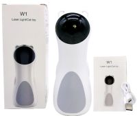 Автоматична лазерна іграшка Catget LY-876 W1 для котів і кішок, Смарт іграшка з лазером для домашніх тварин 5 режимів від USB і батарейок