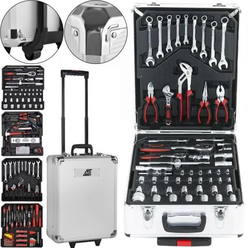 Автомобільний набір інструментів Tool Set MD-16064 187 предметів з тріскачкою для машини і вдома Комплект ручного інструменту MAG-835 у валізі
