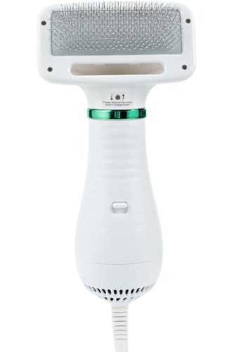 Фен-гребінець для шерсті кішок і собак Pet Grooming Dryer WN - 10 фен щітка, інструмент для грумінгу тварин, пилосос гребінець з шумозаглушенням 2 в 1