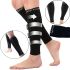Поддерживающие компрессионные гетры Copper Fit Calf Compression Sleeves, Облегающие гольфы с фиксацией икр, Бандаж для поддержки голени Черные