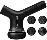 Ручний масажер Vibro Booster Massager GM-263 бездротовий масажний пістолет для всього тіла, вібромасажер на акумуляторі від USB Чорний MAG-900
