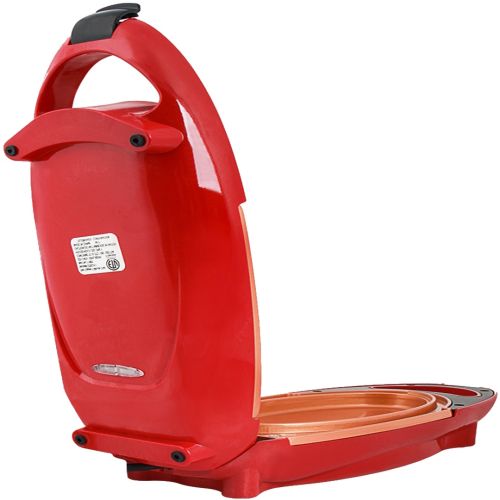 Двухсторонняя электросковорода для вторых блюд Red Copper 5 Minuts Chef 800W электрическая плита, скороварка, бутербродница с антипригарным покрытием
