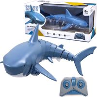 Розумна Іграшкова Акула на радіокеруванні Shark T11 з пультом, Інтерактивна радіокерована дитяча плаваюча рибка на акумуляторі