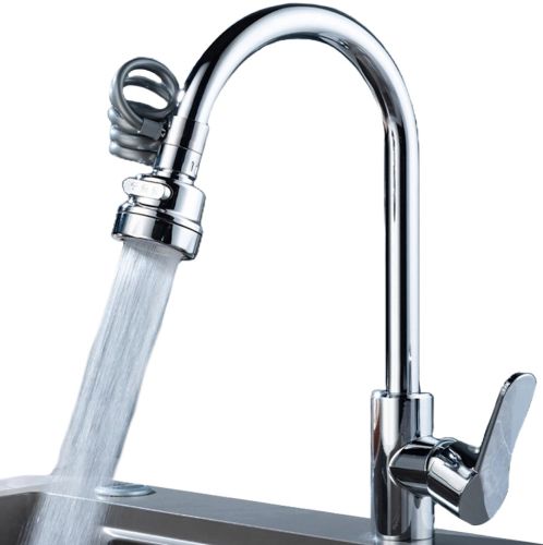 Універсальна гнучка насадка аератор Rotation Water Faucet LY-789 для економії води на кран, Экономитель 360 з гнучким шлангом 3 режими на змішувач