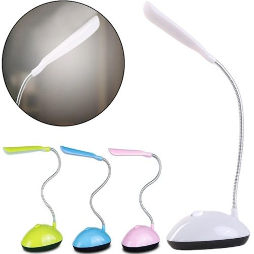 Настільна світлодіодна гнучка лампа LED Desk Light X - 7188 на батарейках, бездротовий настільний міні світильник з механічним вимикачем BL-7188
