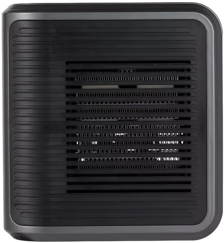 Портативний міні обігрівач в розетку Handy Heater NFJ-08 800W електричний настінний тепловентилятор з дисплеєм і пультом від мережі AND 032 Чорний